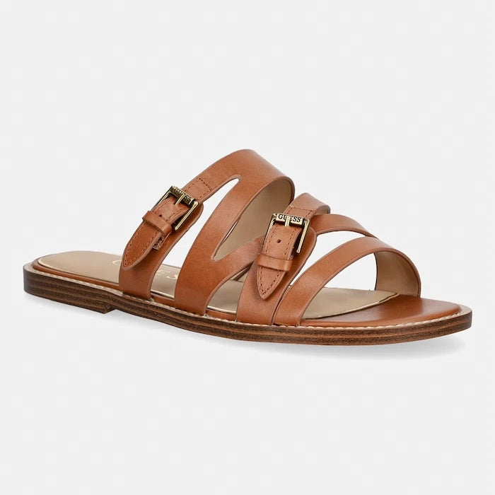 Guess чехли дамски от кожа GRAYDEN