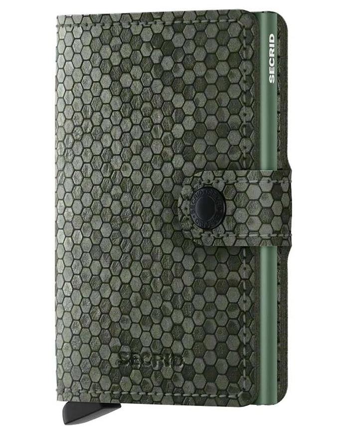 Secrid Miniwallet Hexagon Green Cüzdan