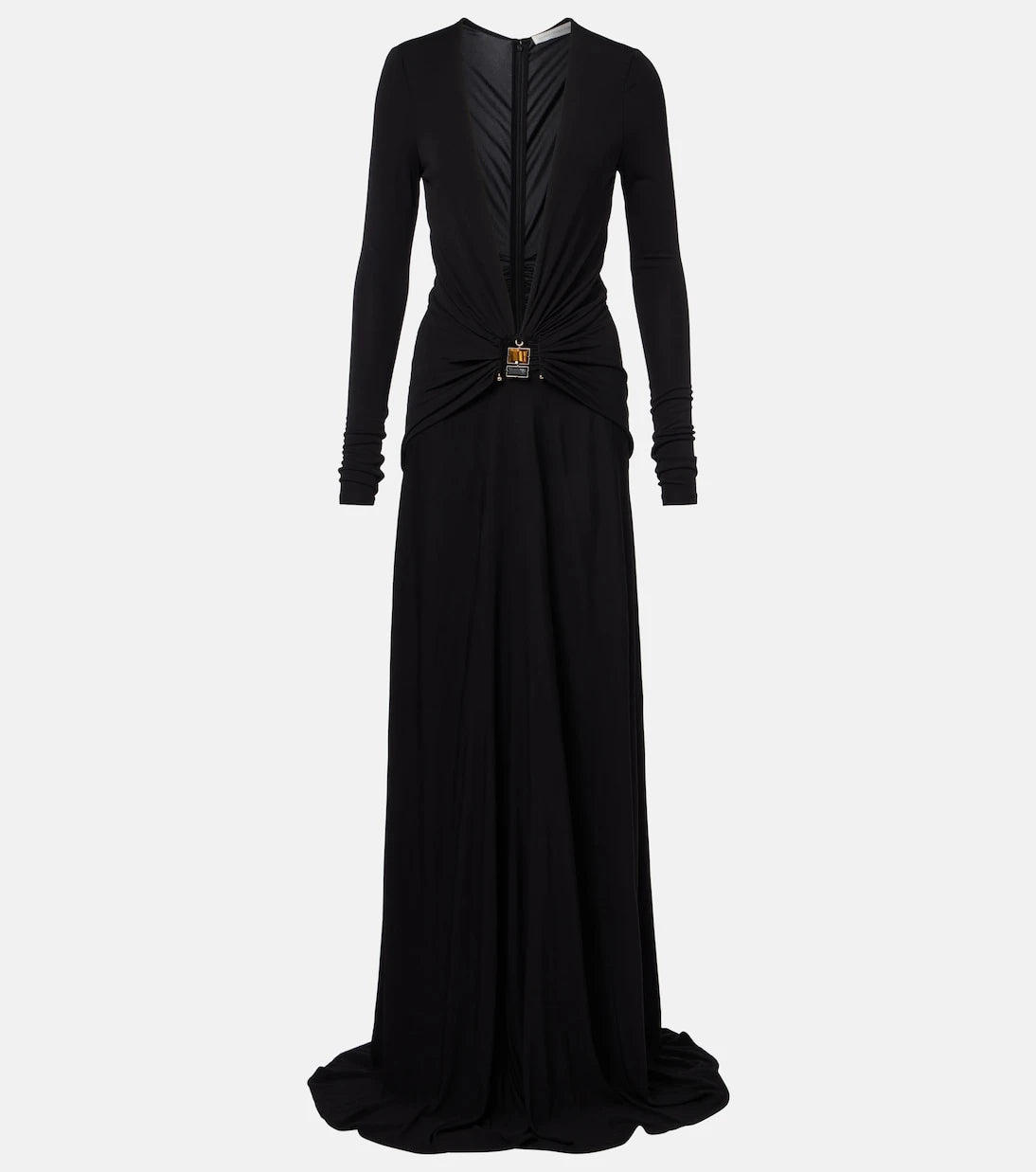 Christopher Esber - Bezel Quartz embellished maxi dress