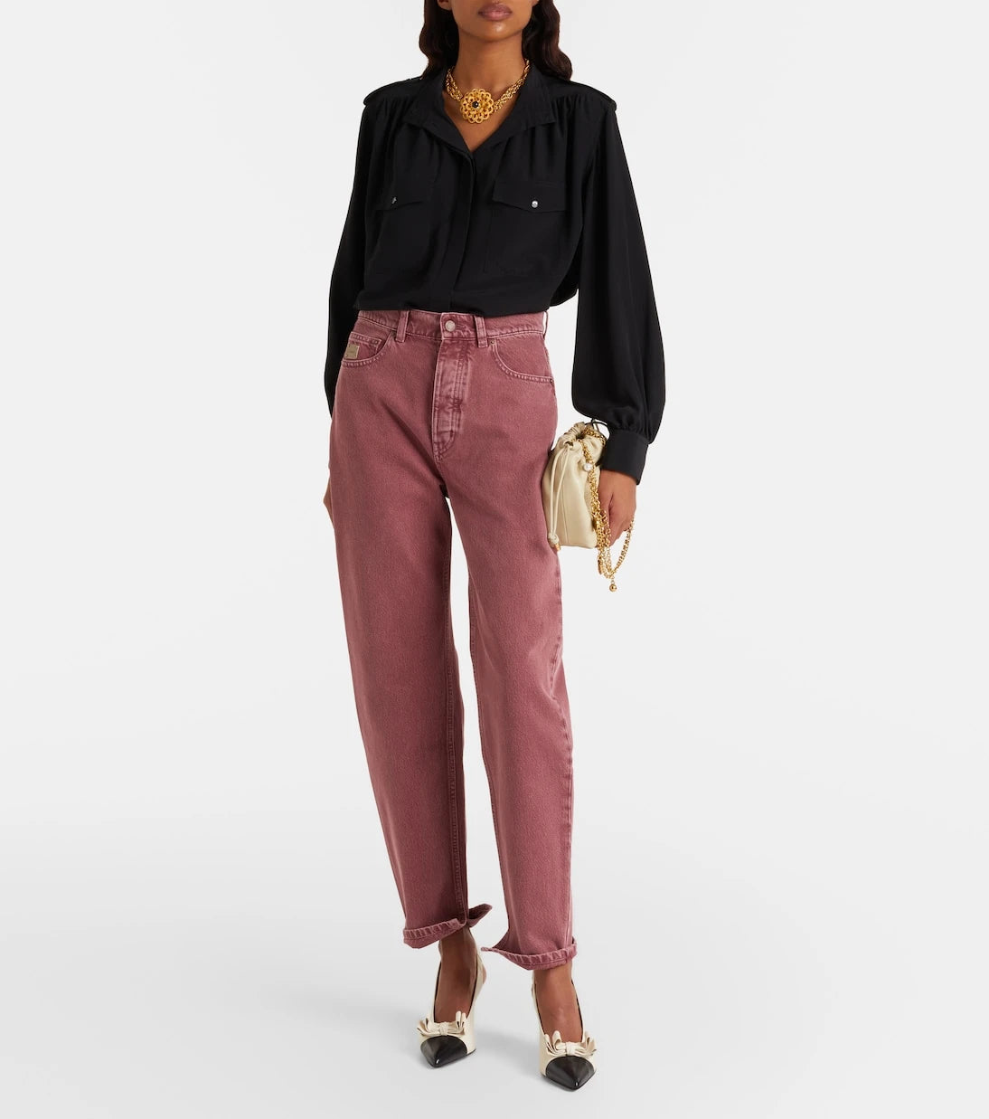 Chloé - Mid-rise straight jeans