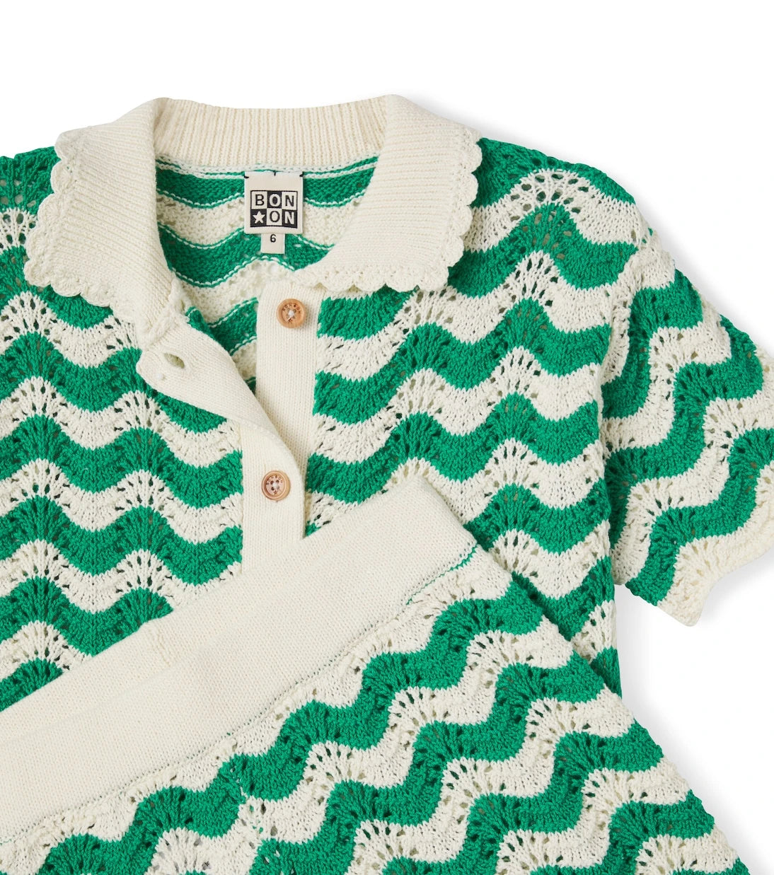 Bonton - Ninon cotton top and Nine shorts set