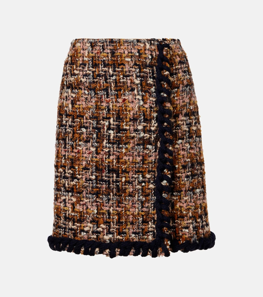 Etro - Wool-blend tweed miniskirt