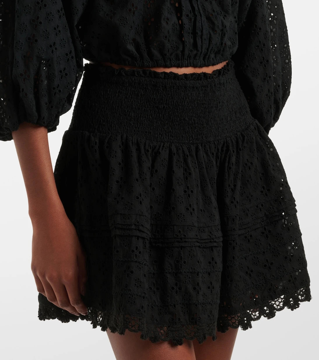 Poupette St Barth - Galia cotton wrap skirt