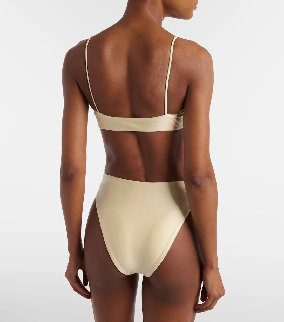 Jade Swim - Muse beaded bikini top