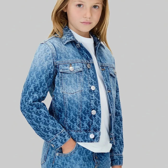Детско дънково яке Calvin Klein Jeans