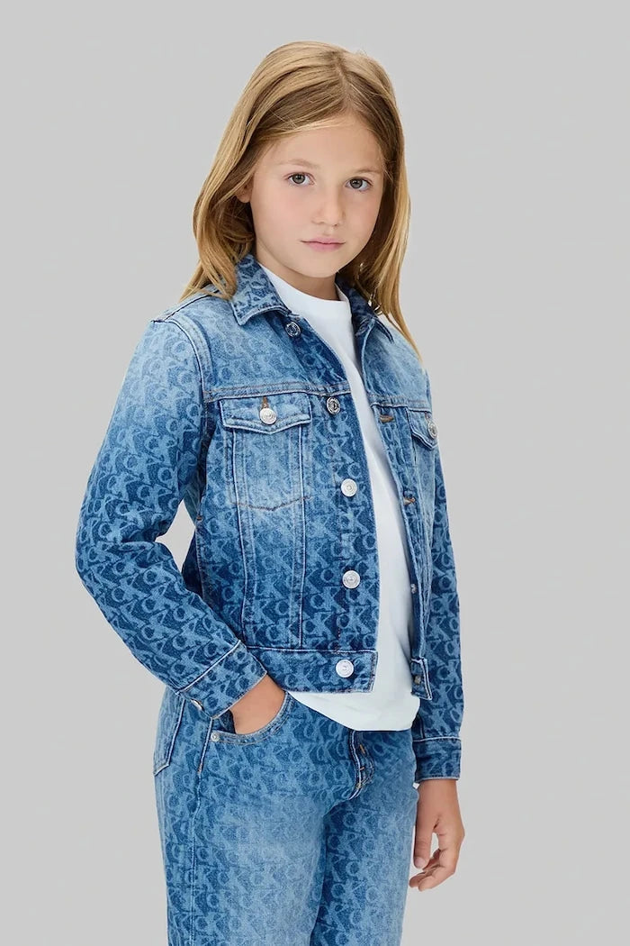 Детско дънково яке Calvin Klein Jeans
