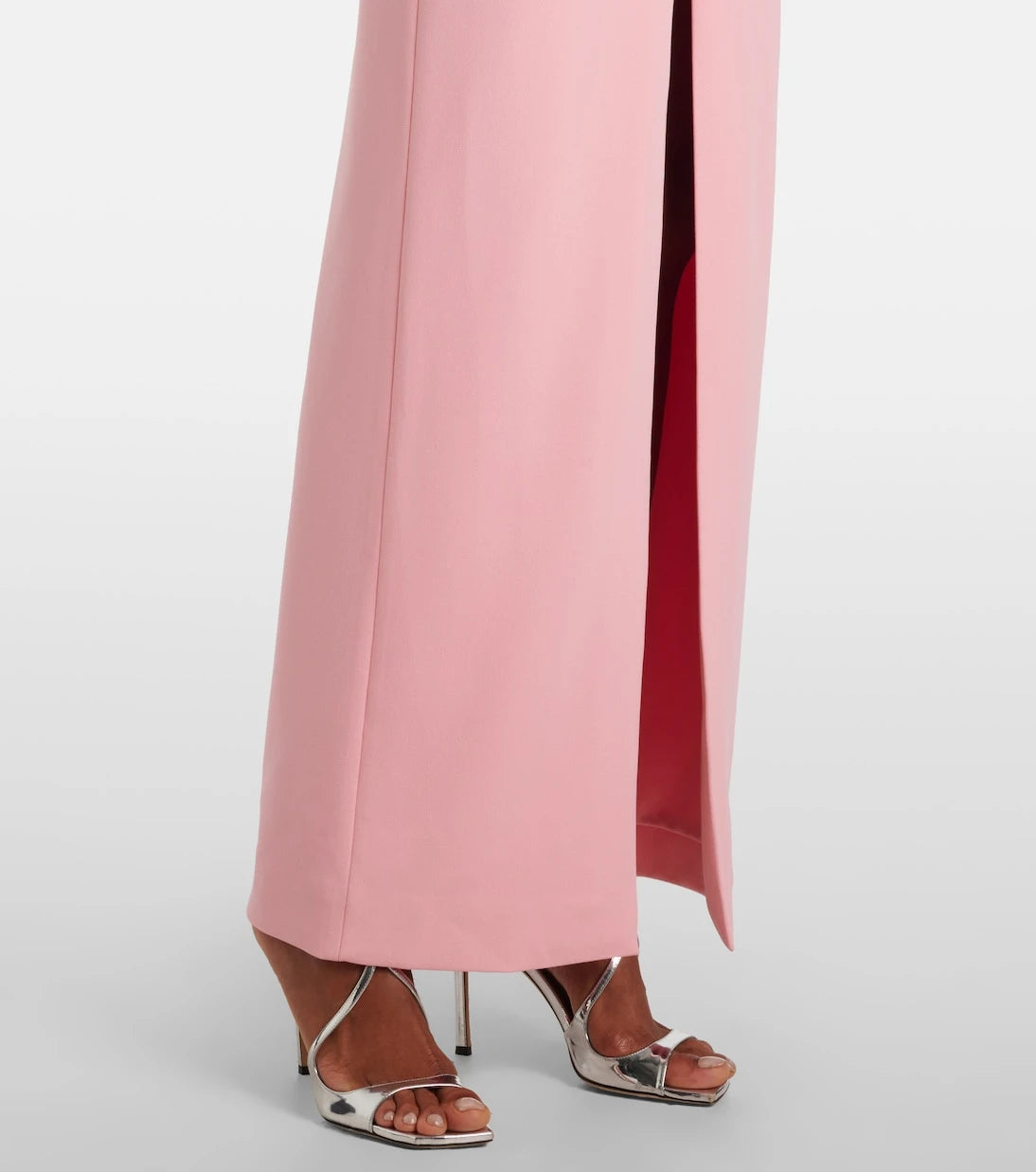 Solace London - Bysha strapless crêpe gown