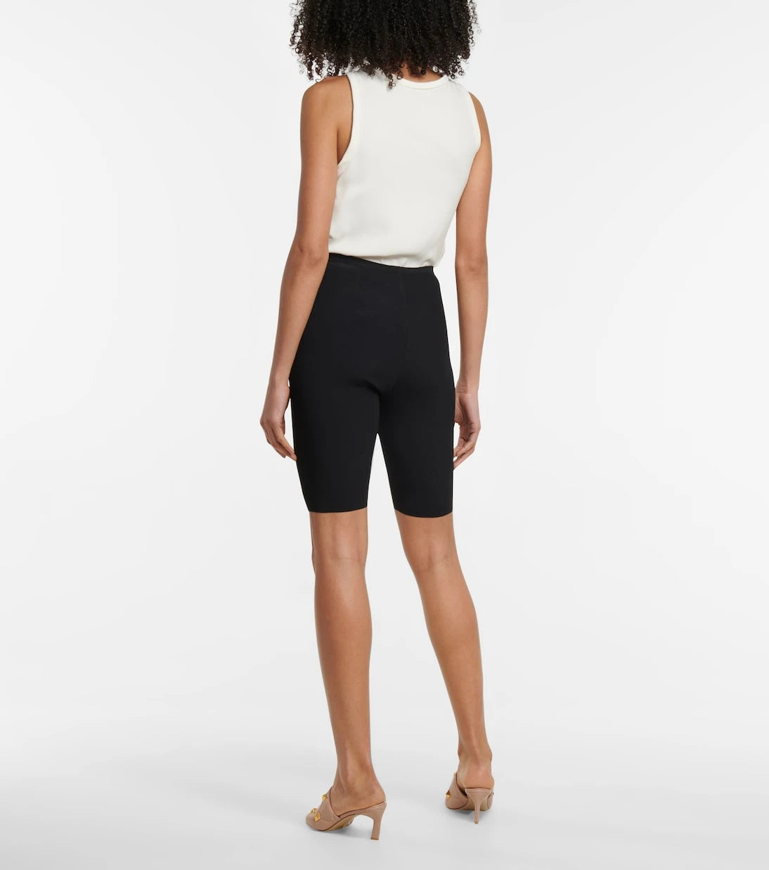 Valentino - Valentino stretch-knit biker shorts