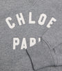 Chloé Kids Cotton Paris Logo Hoodie (14 Years)