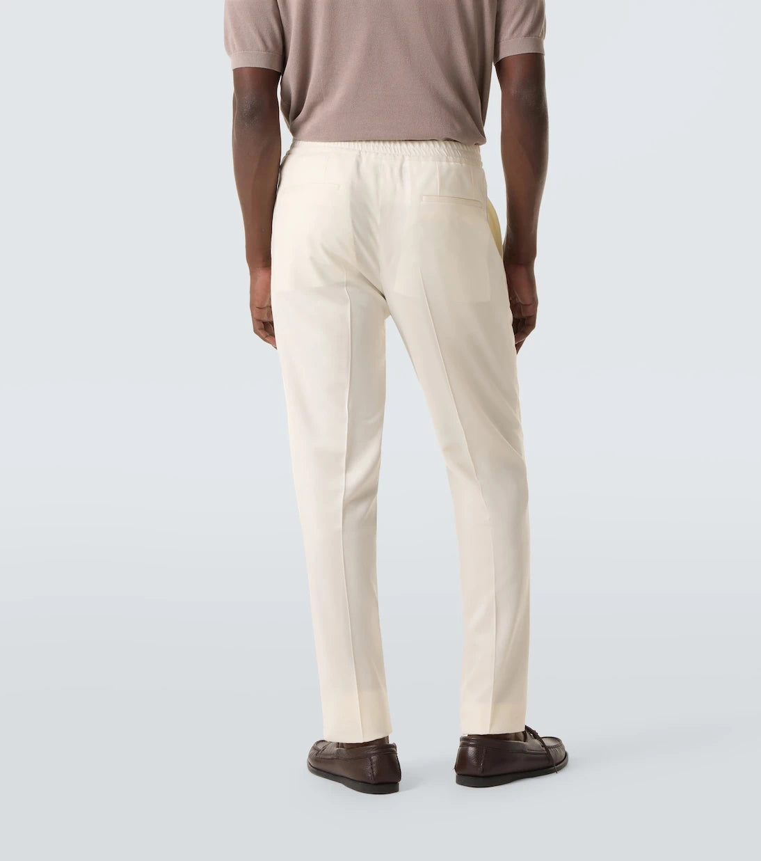 Lardini - Virgin wool tapered pants