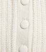 White Wool-Blend Balaclava