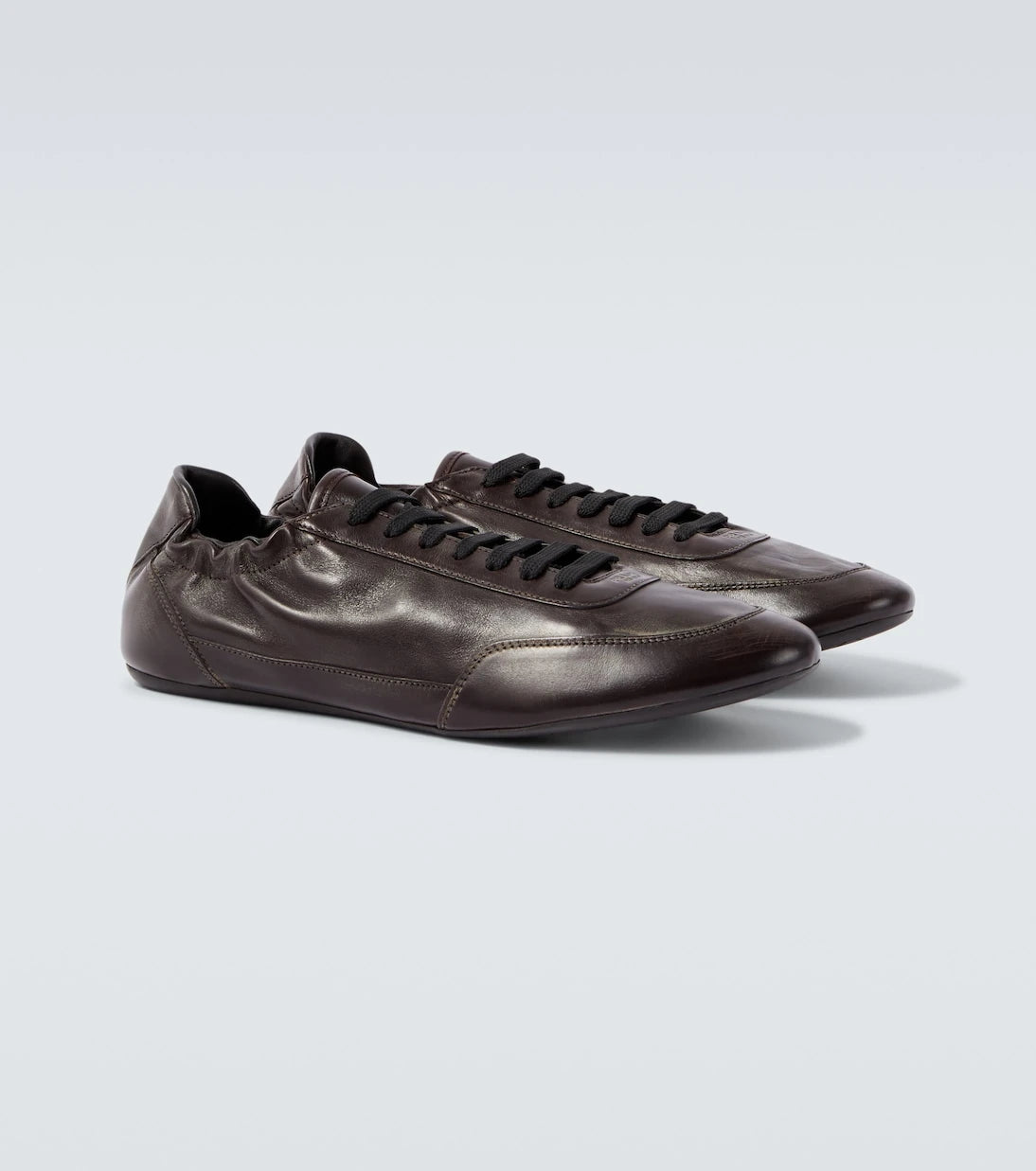 Prada - حذاء رياضي كولابس من الجلد