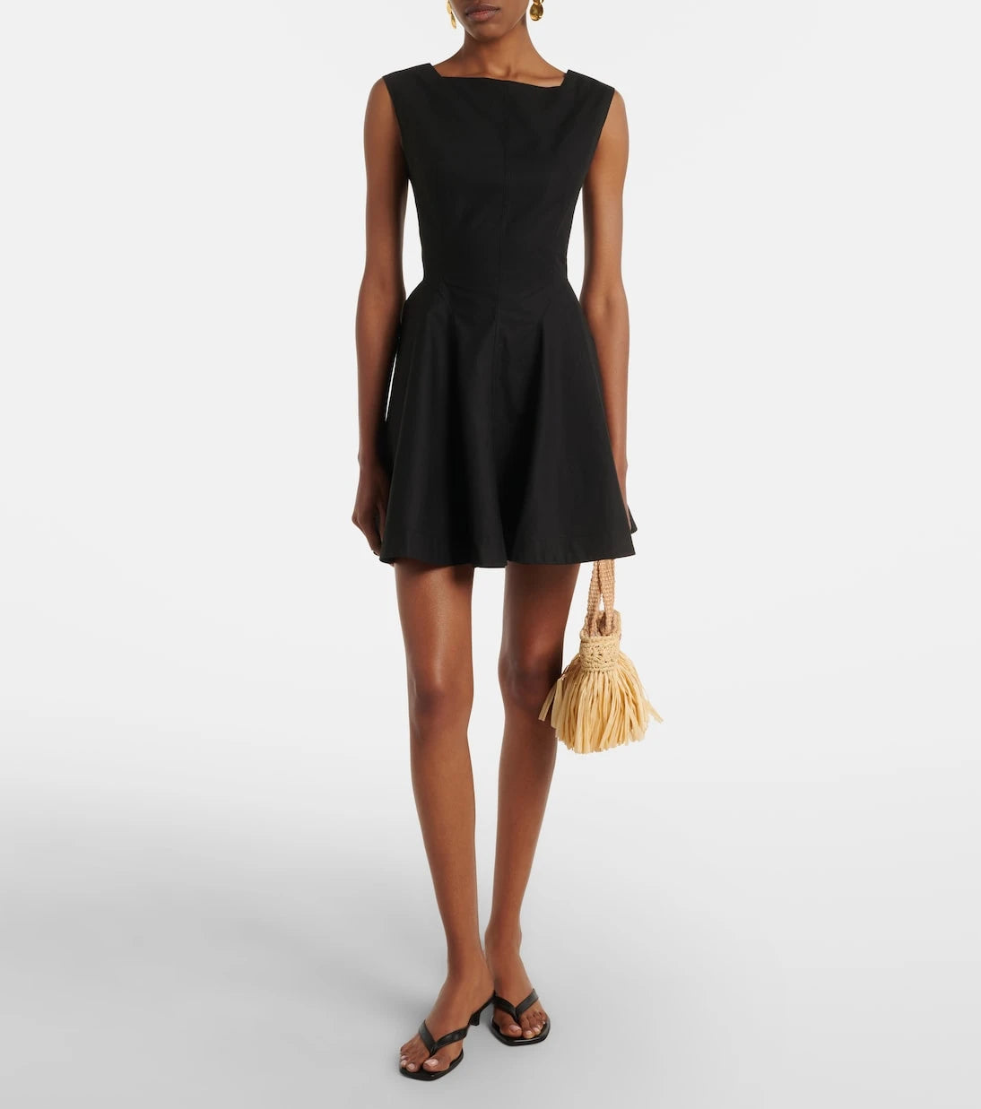 Dôen - Riviette cotton poplin minidress