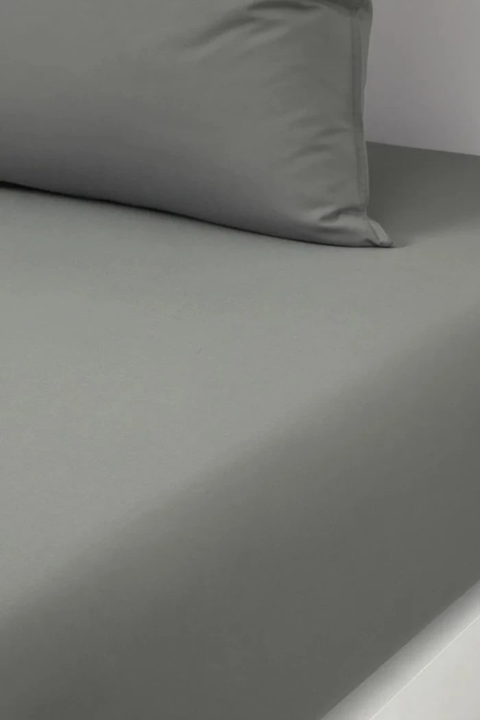 BOSS BEBOSS Khaki 140 x 200 cm Lastikli Pamuklu Çarşaf