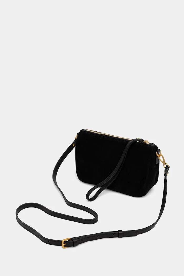 Gianni Chiarini kadın crossbody süet çanta NORA POUCH