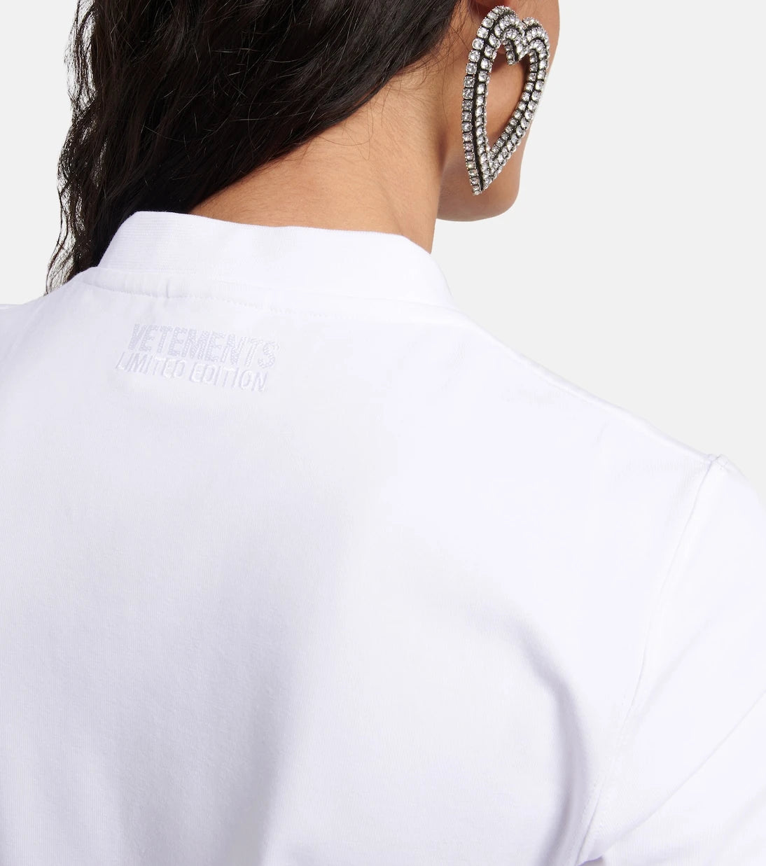 Vetements - Slogan cotton T-shirt