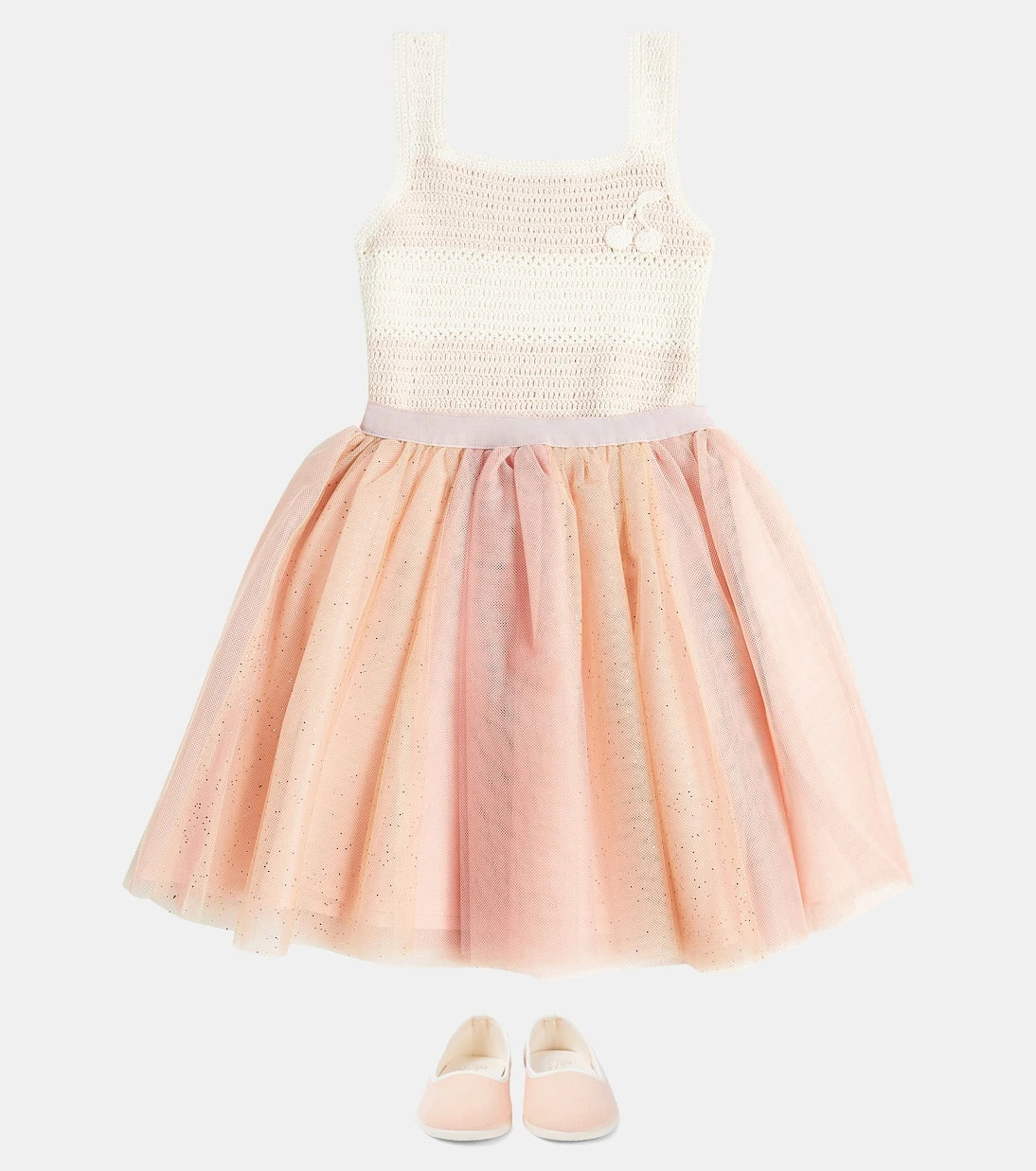 Bonpoint - Charm flared tulle skirt