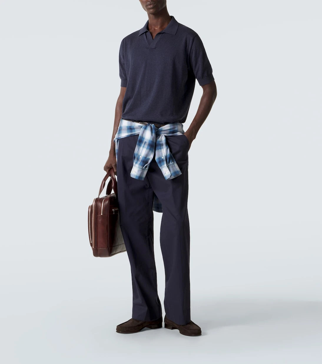 Lardini - Cotton polo shirt