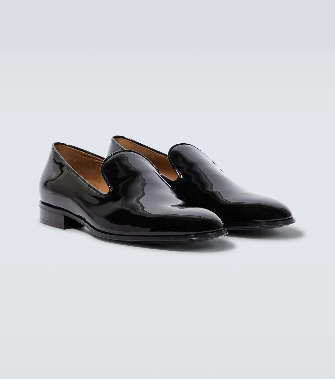 Gianvito Rossi - Jean patent leather loafers