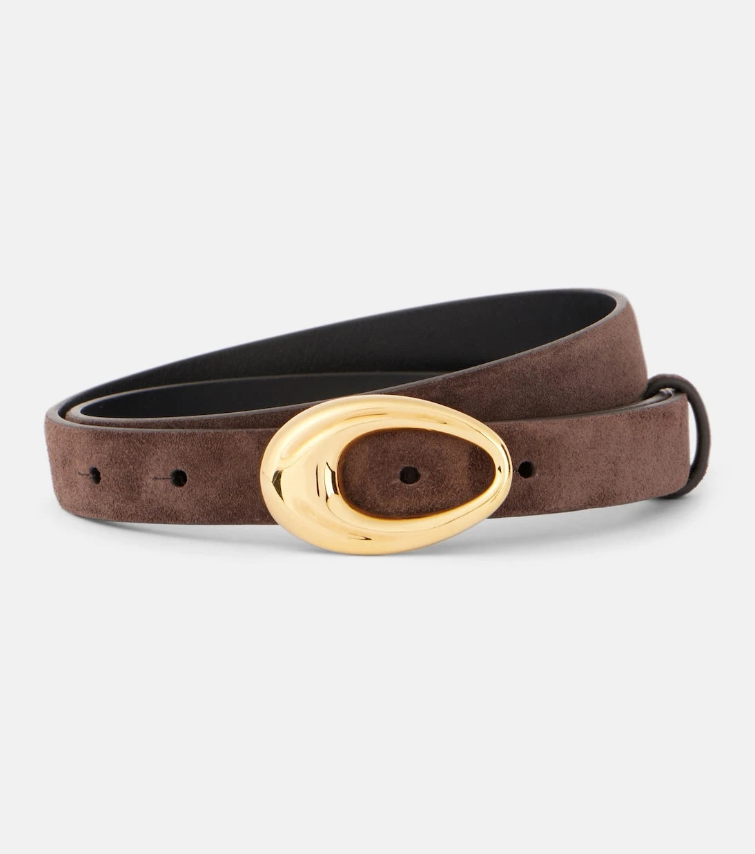 Khaite - Olivia suede belt