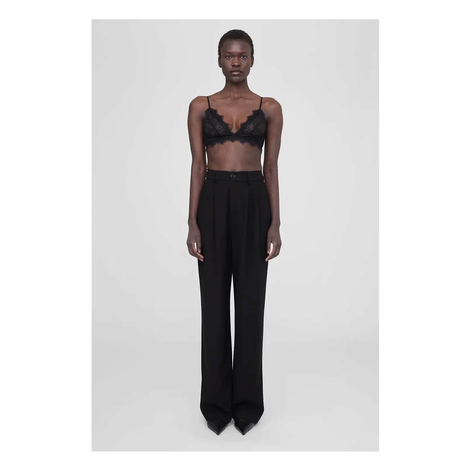 Anine Bing - Lace bra | Black
