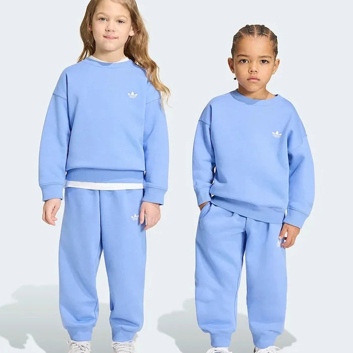 adidas Originals pamuklu çocuk eşofman takımı