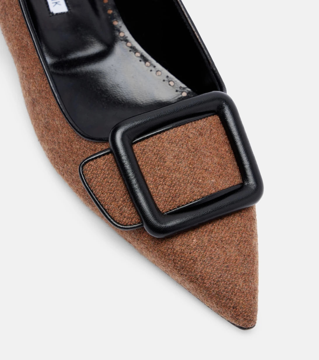Manolo Blahnik - Maysale buckled ballet flats