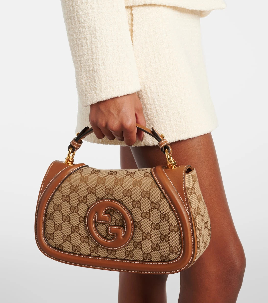 Gucci - Gucci Blondie GG Canvas Small tote bag