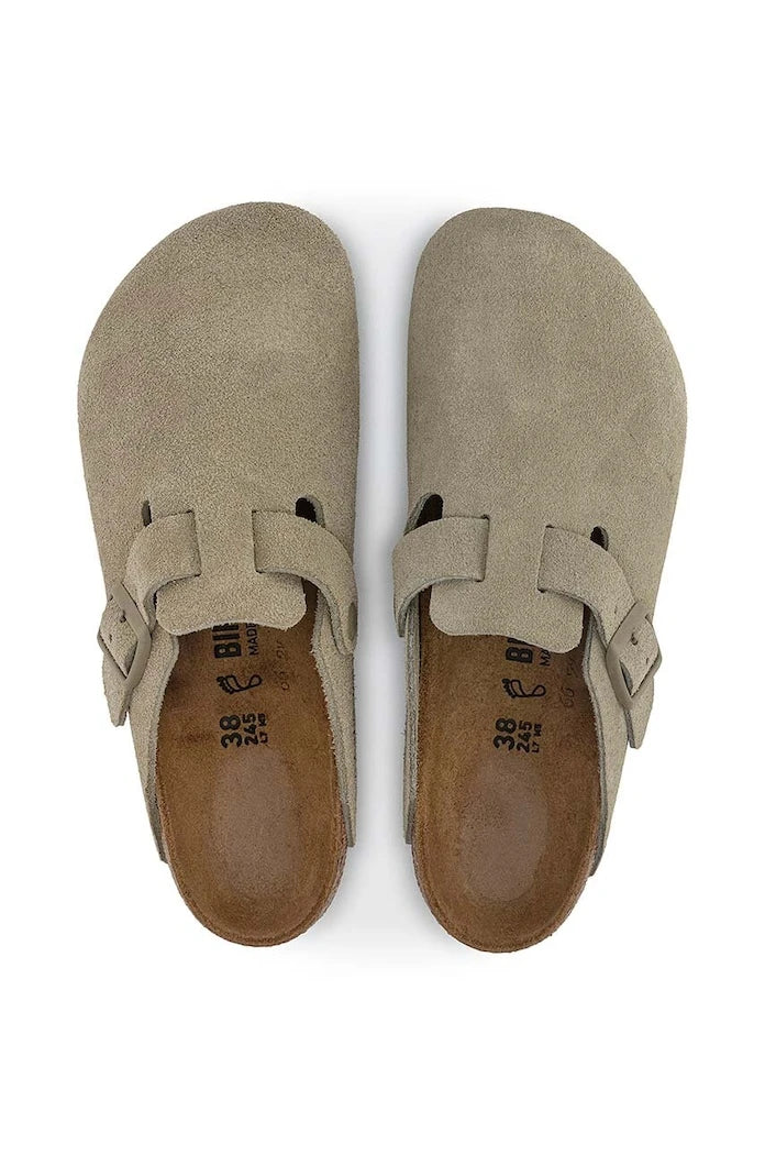 Велурени чехли Birkenstock Boston