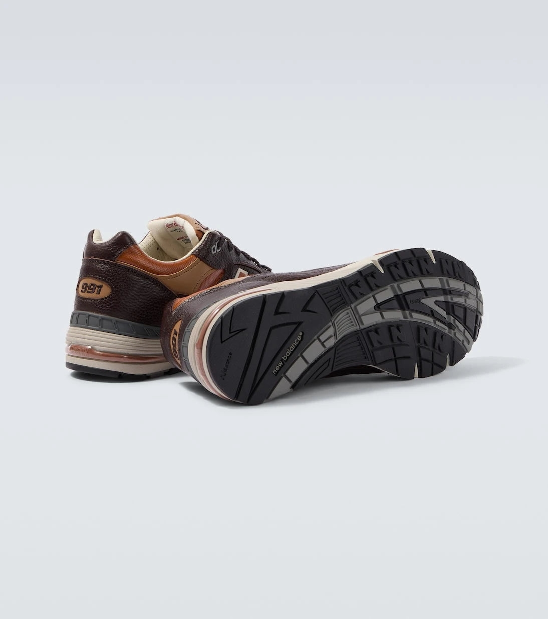 New Balance - Made In UK 991v1 leather sneakers