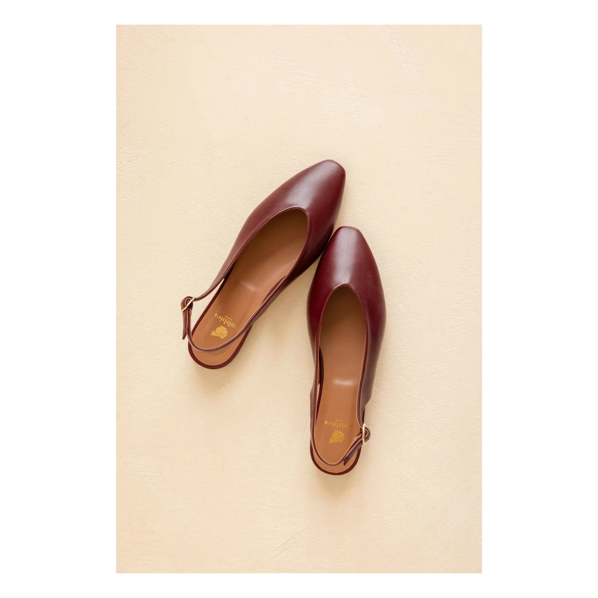 Bobbies - Ballerinas Anouk Leather | Garnet