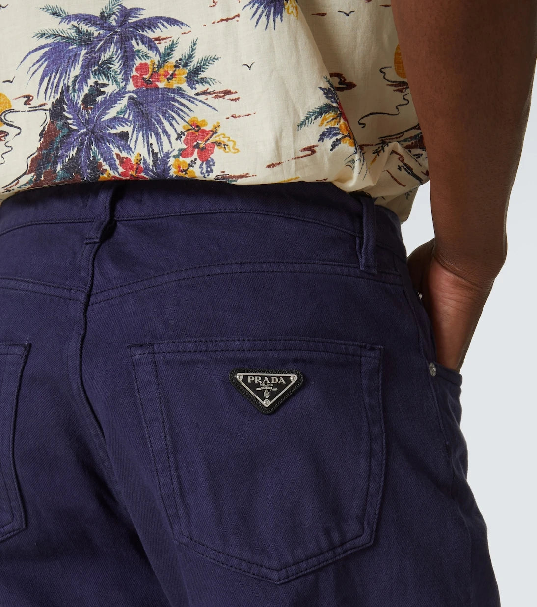 Prada - Mid-rise straight jeans