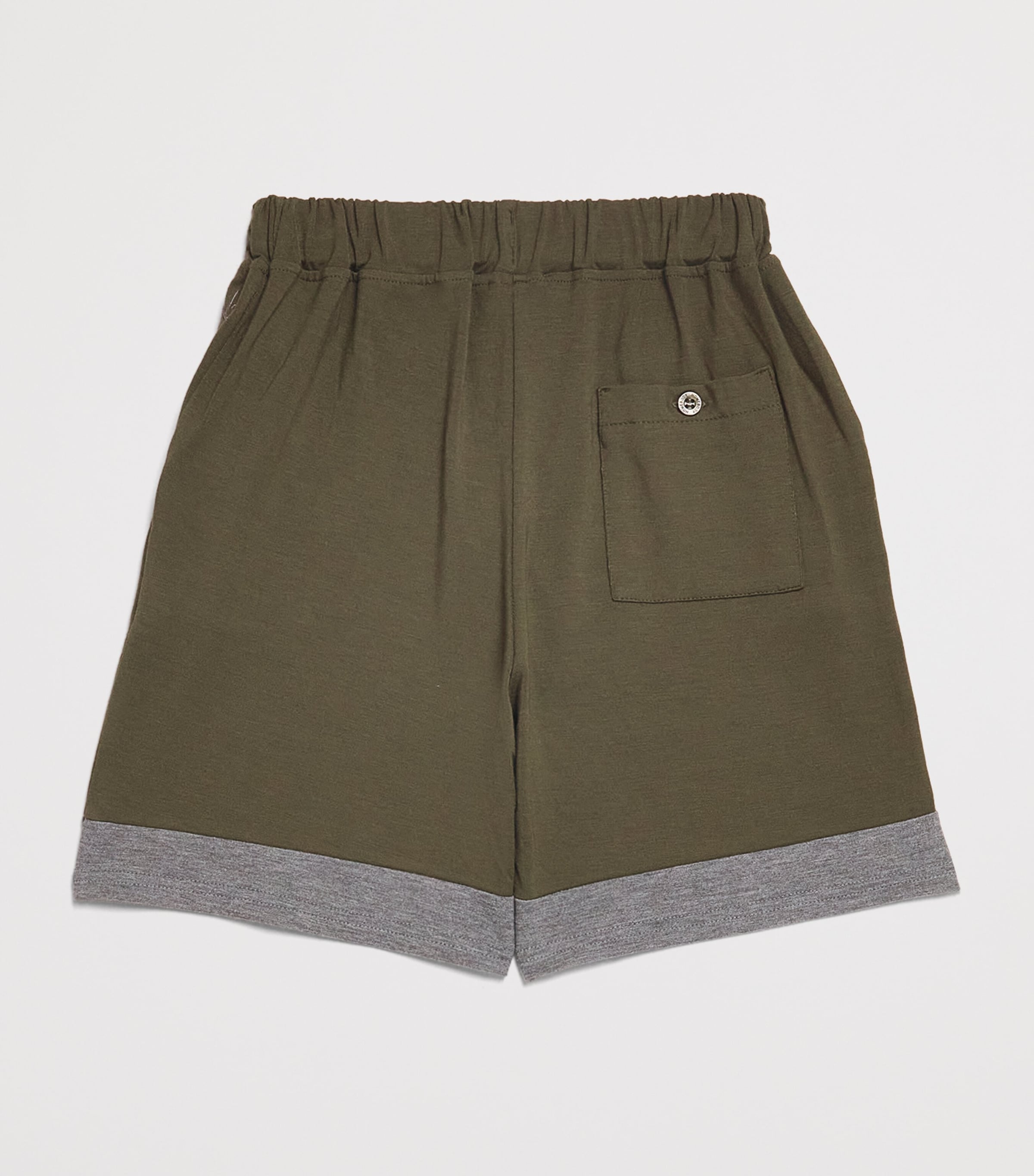 Homebody Kids Marlow Contrast-Stitch Pyjama Shorts (4-16 Years)