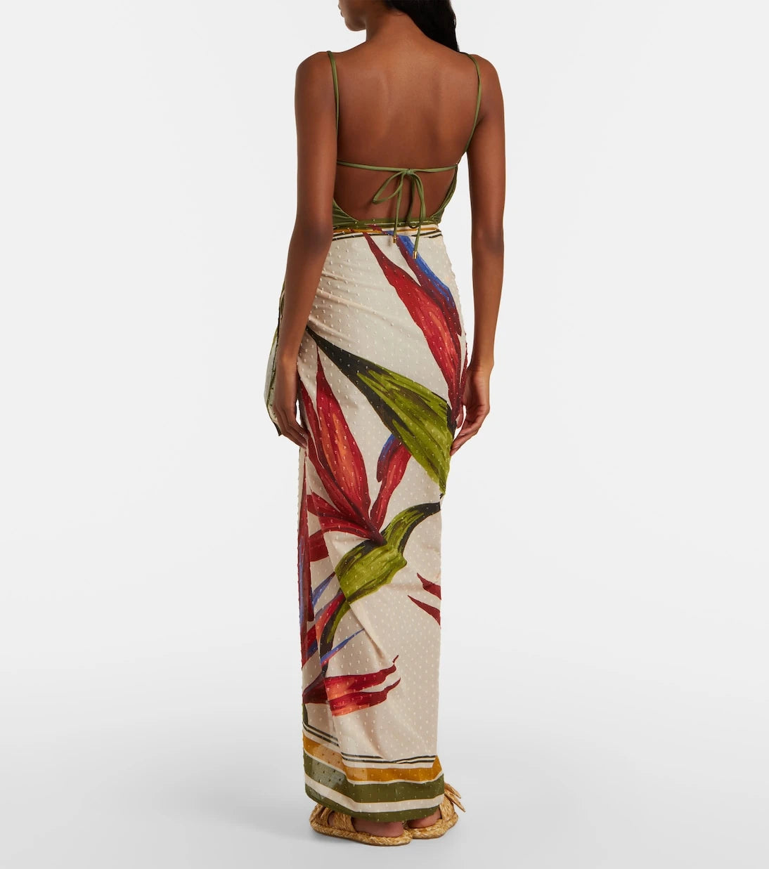 Farm Rio - Floral cotton beach cover-up