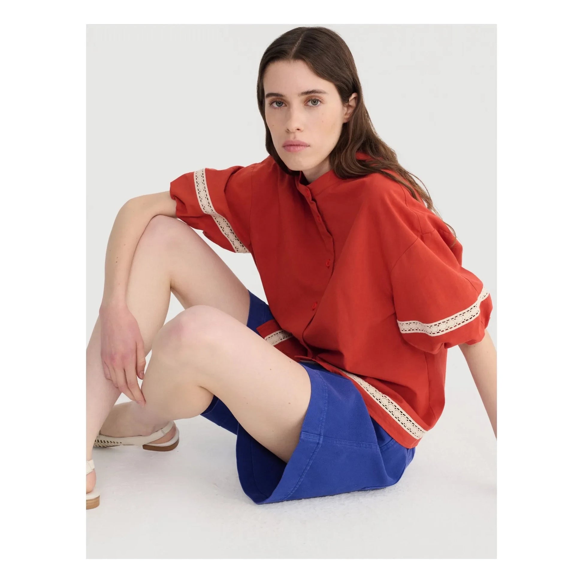 Bobo Choses - Organic cotton Bermuda shorts | Blue