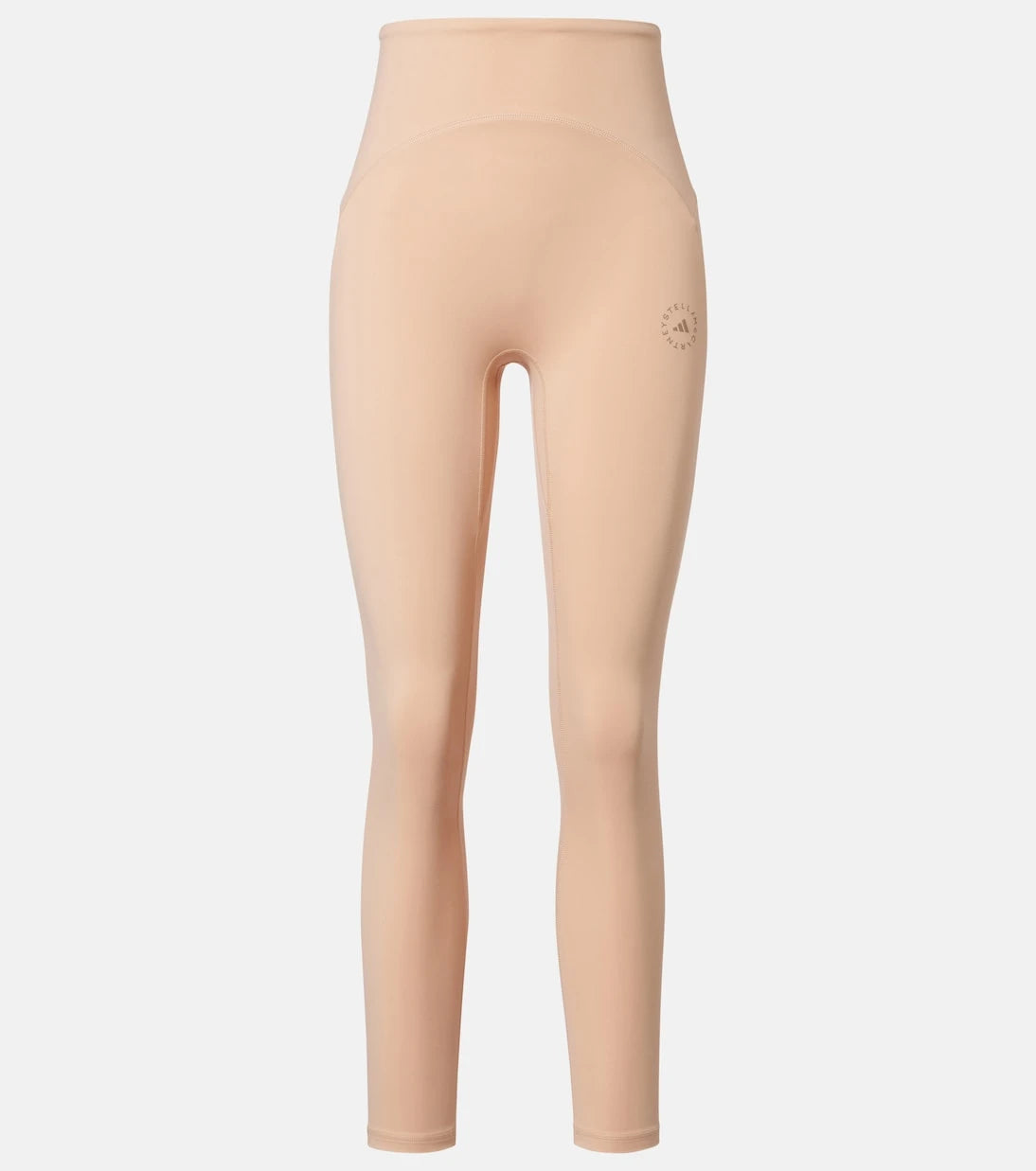 Adidas by Stella McCartney - Ruched high-rise leggings