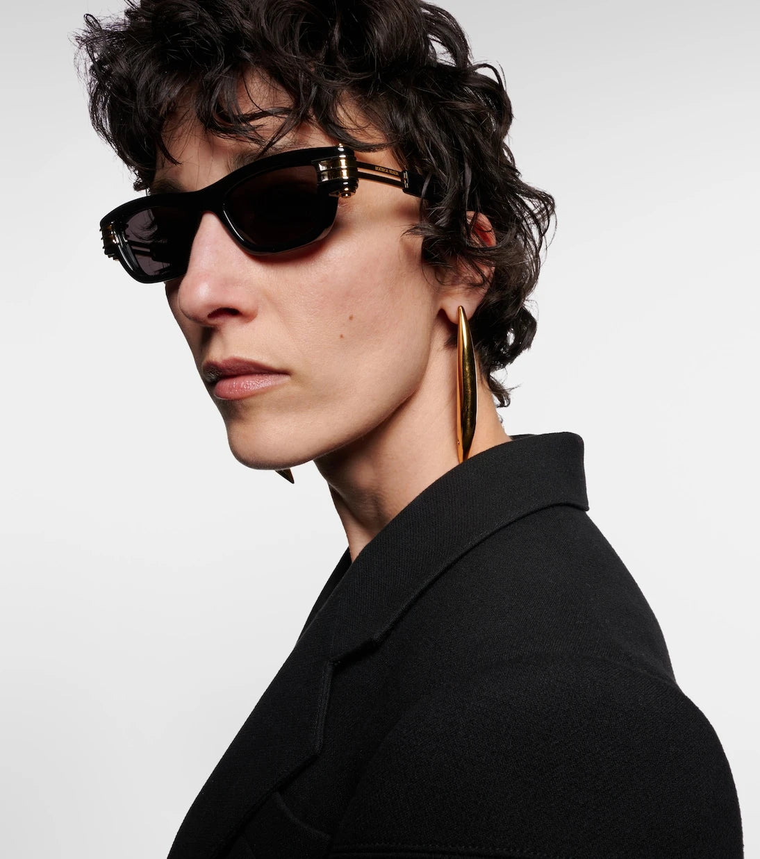 Bottega Veneta - Bolt square sunglasses