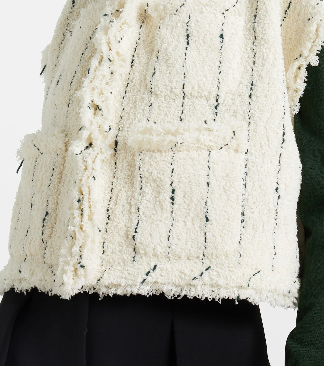 Sacai - Tweed vest
