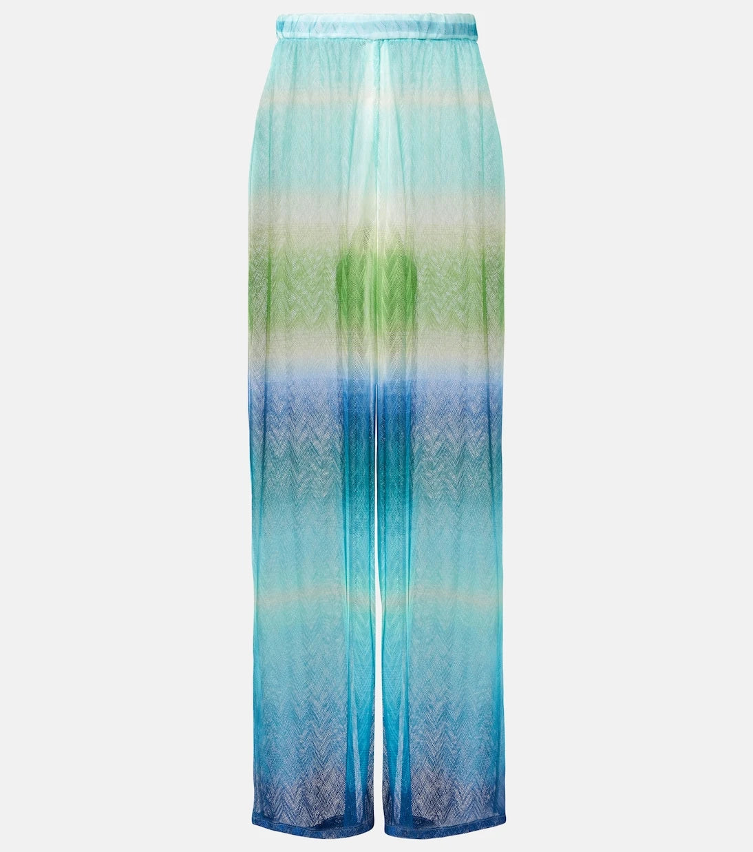 Missoni - Zigzag palazzo pants
