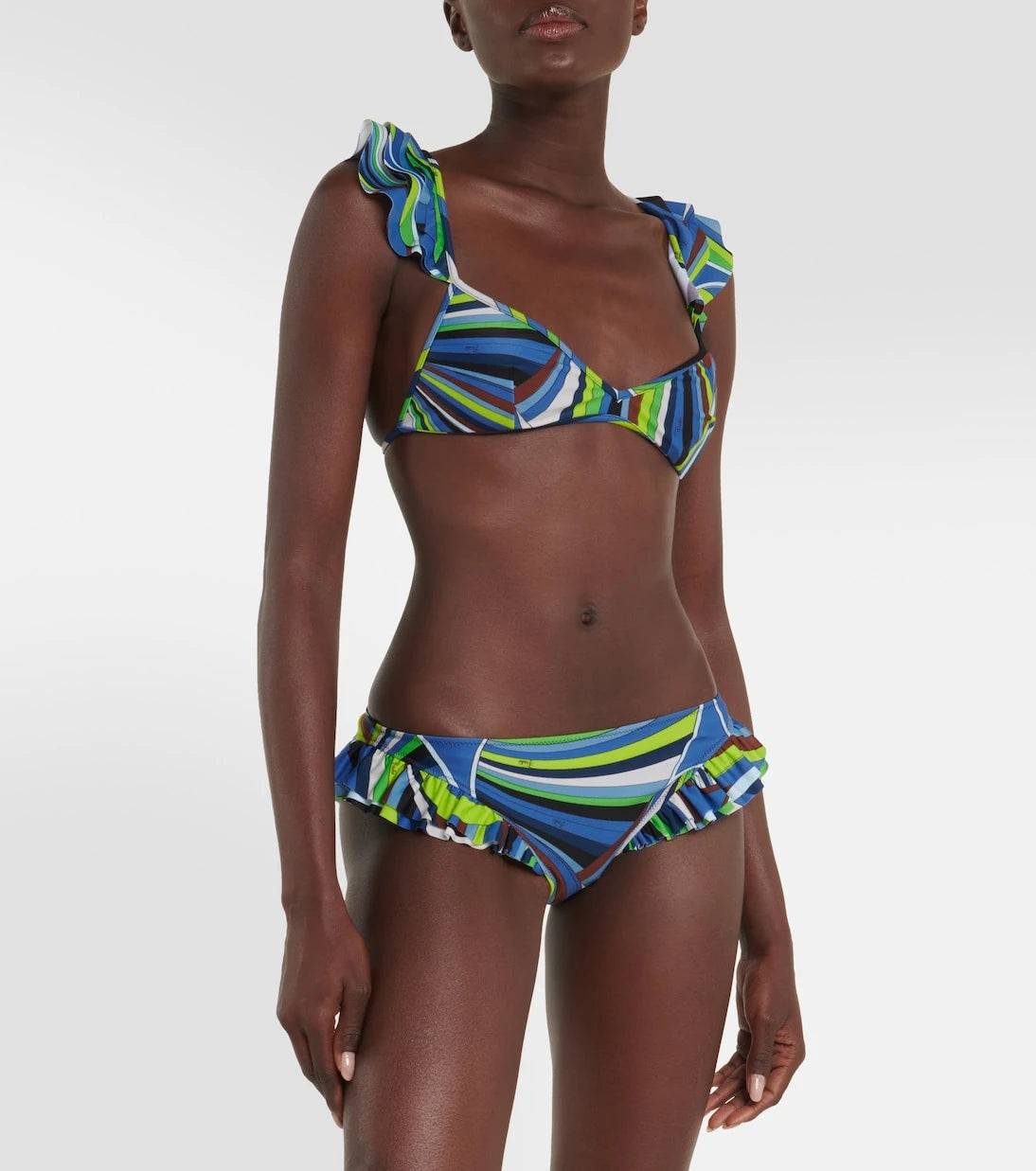 Pucci - Iride ruffled bikini bottoms