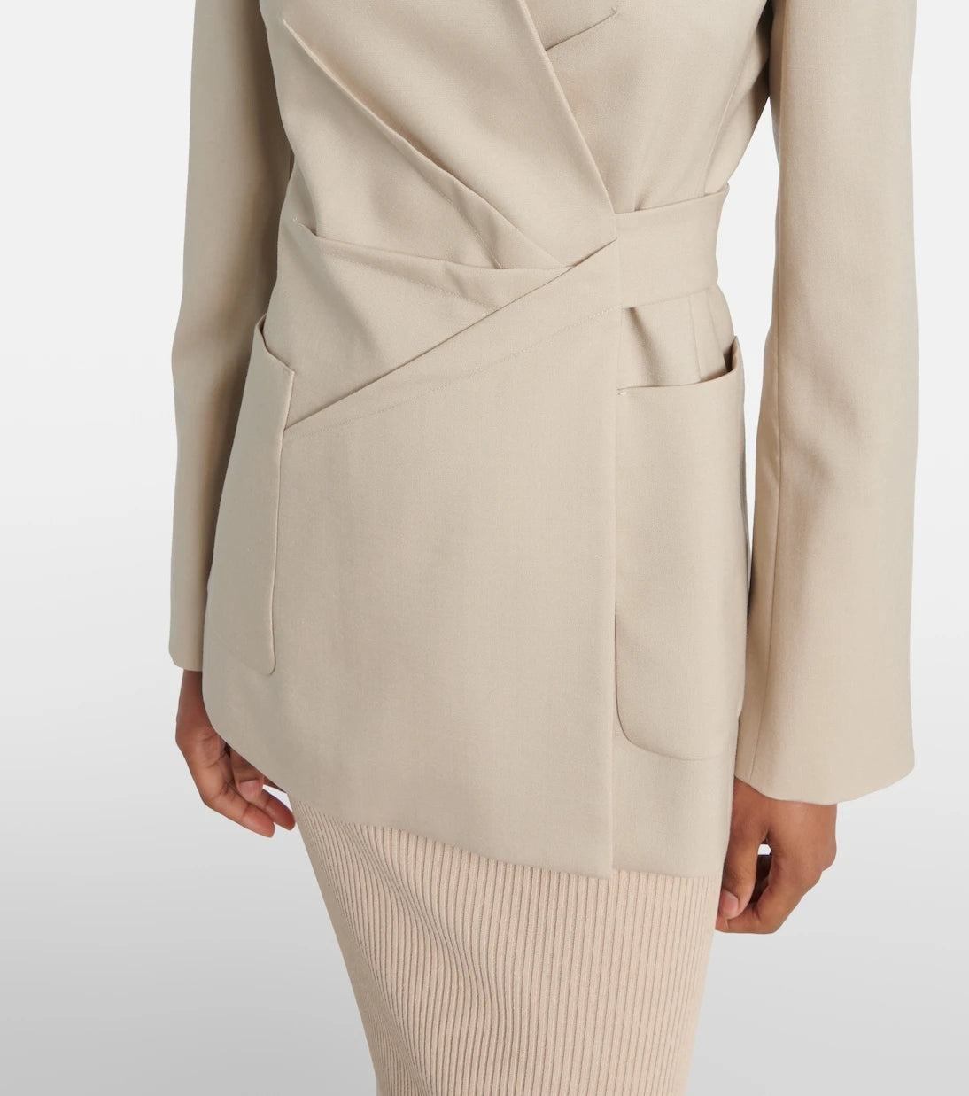 Max Mara - Nereo wool, mohair, and silk blazer