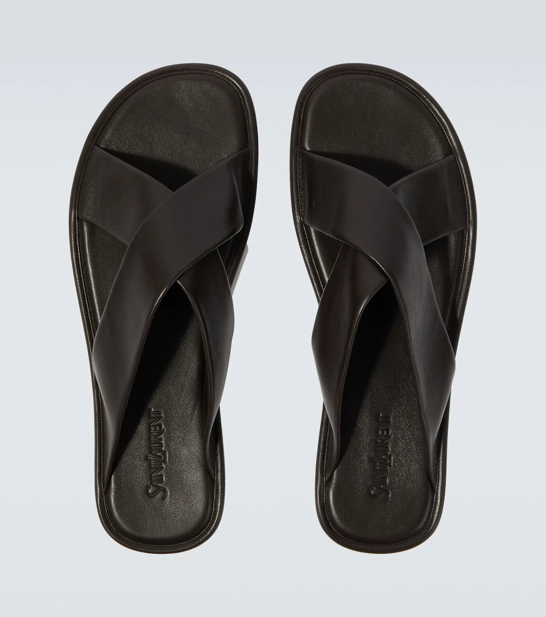 Saint Laurent - Carlyle leather sandals