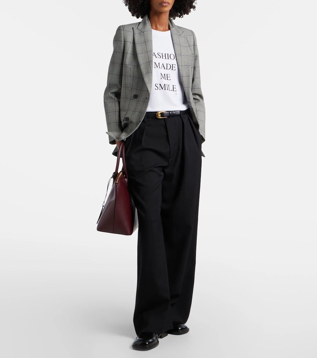 Victoria Beckham - Printed cotton jersey T-shirt