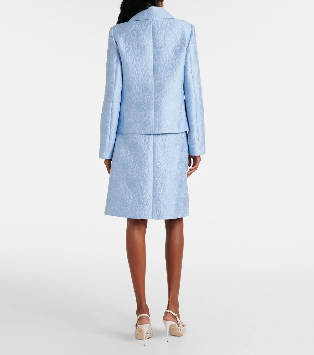 Dolce&Gabbana - Cotton and silk-blend jacquard jacket
