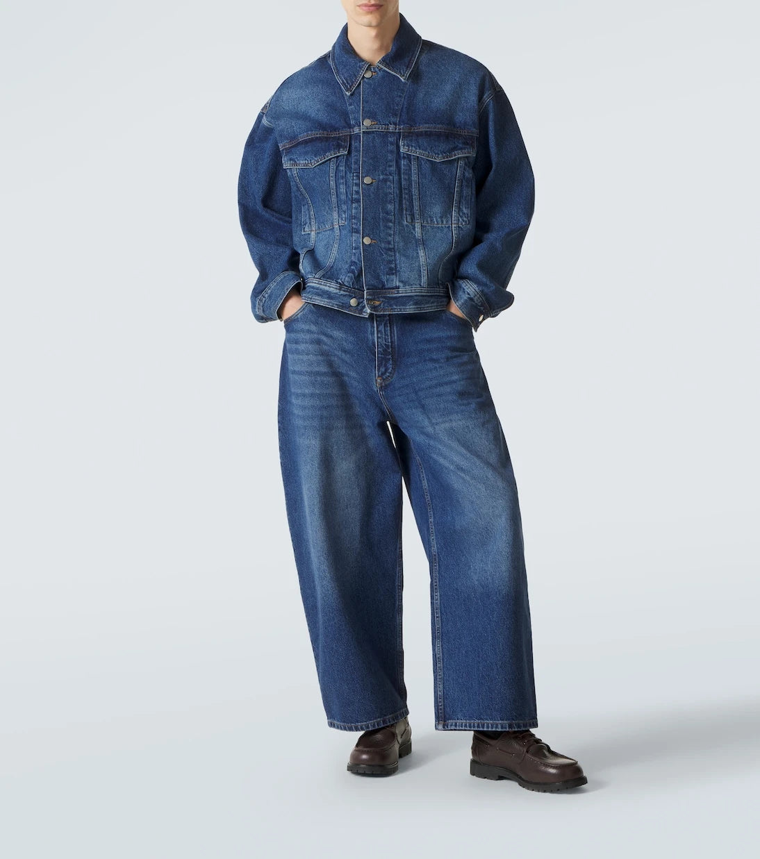 Studio Nicholson - Paolo barrel-leg jeans