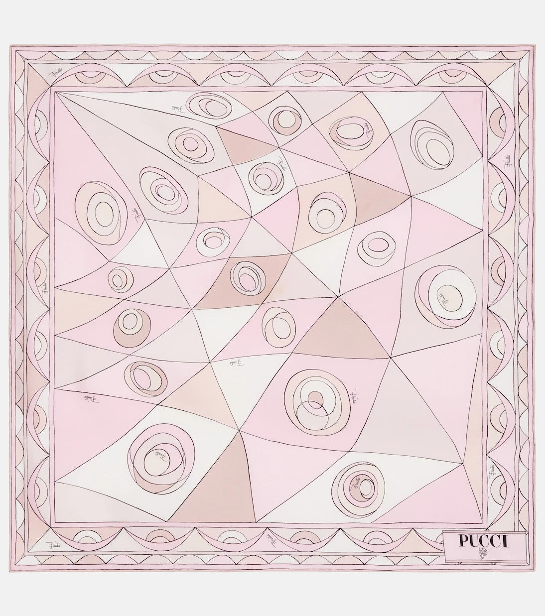 Pucci - Occhi silk twill scarf
