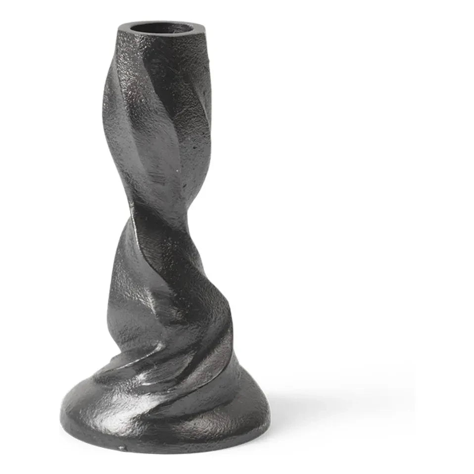 Ferm Living - Gale candlestick | Charcoal grey