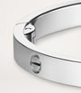 LOVE Medium White Gold Bracelet