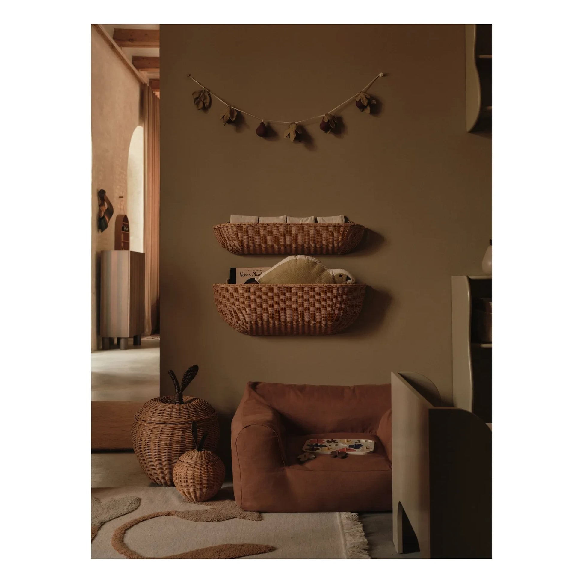 Ferm Living Kids - Swif Bird carpet | Beige