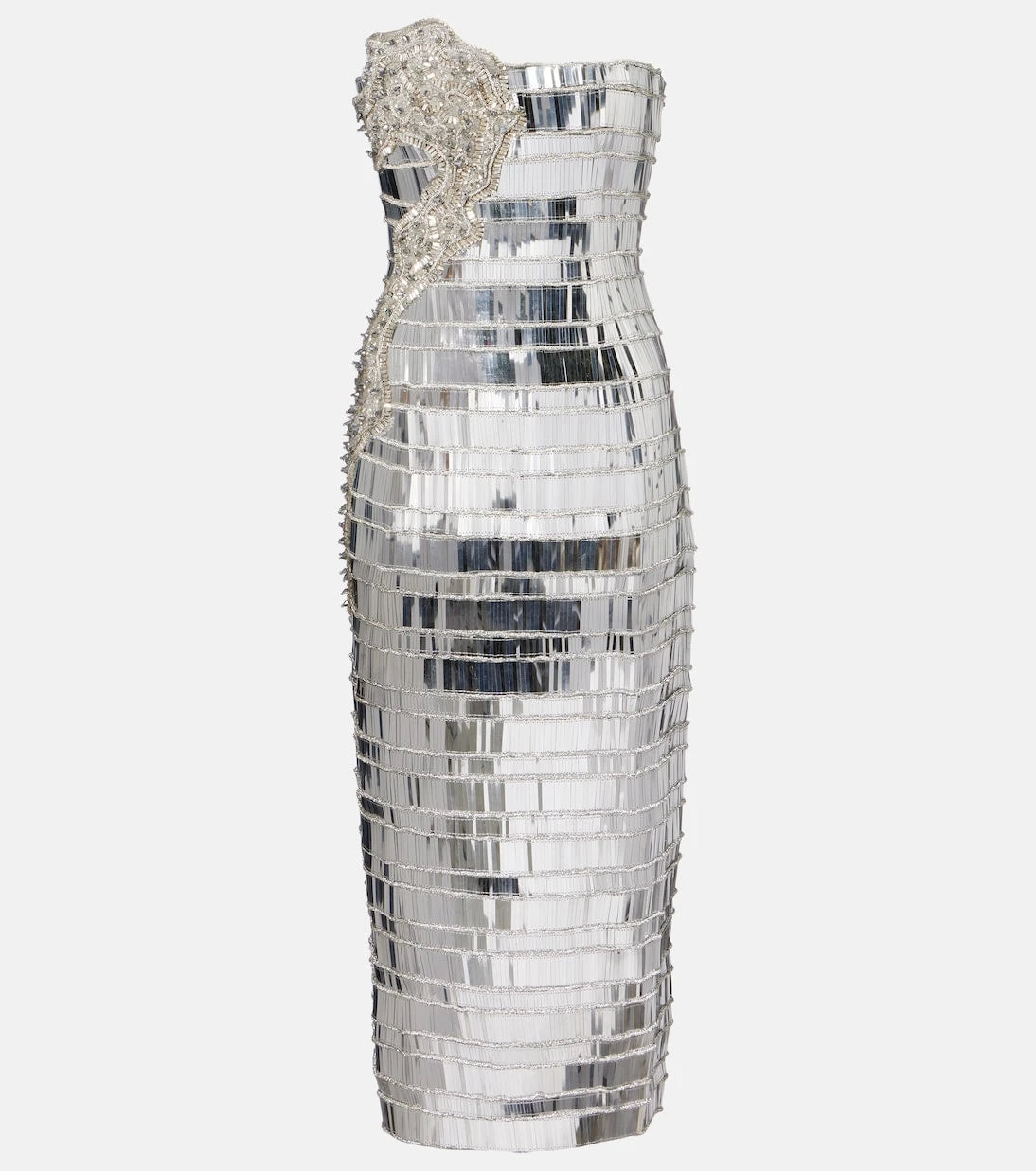 Rachel Gilbert - Ariel embellished bustier gown
